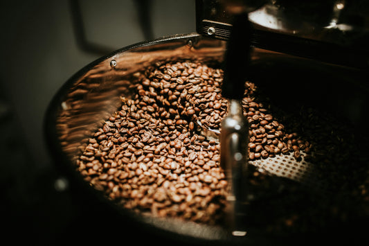 light vs medium vs dark roast coffee beans side by side, roast level comparison
